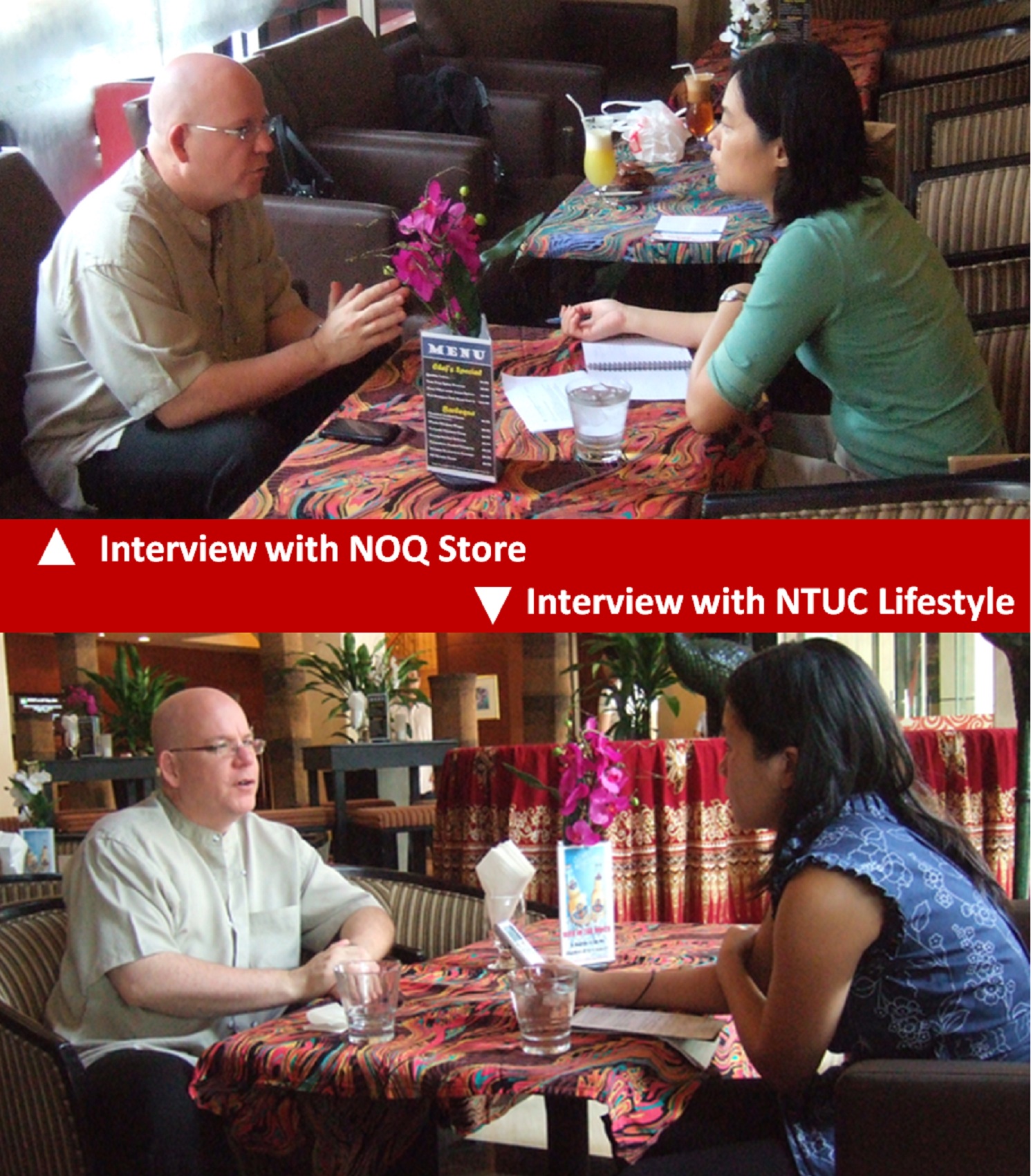 Eran Katz Interview with NOQ and NTUC Lifestyle