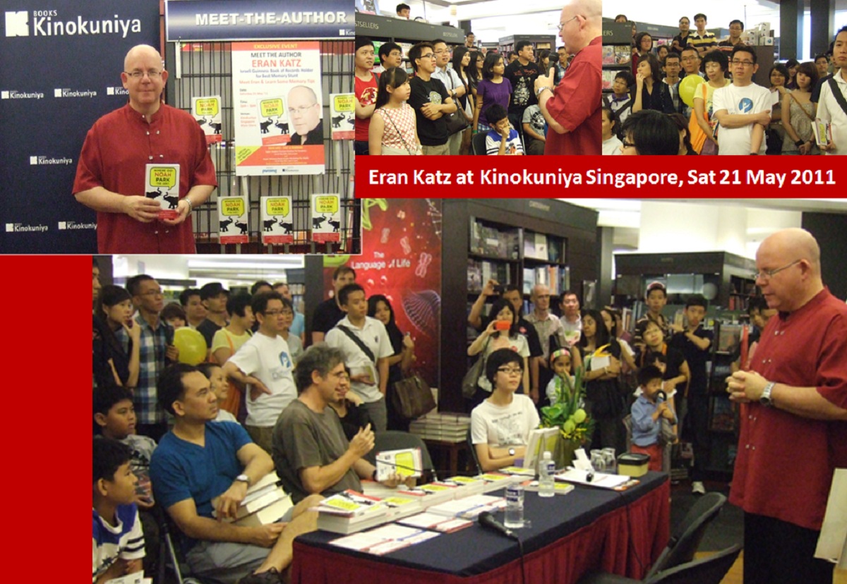 Eran Katz Book Signing at Kinokuniya